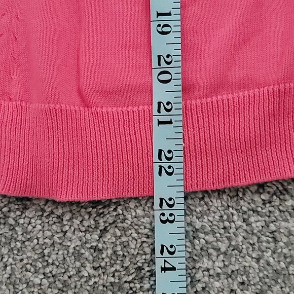 Lilly Pulitzer Pink Cardigan Sweater X-Small, Pre-Owned in Nice Condition! - Picture 7 of 9